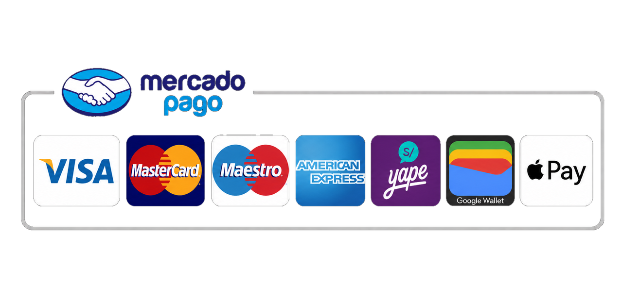 Métodos de pago aceptados