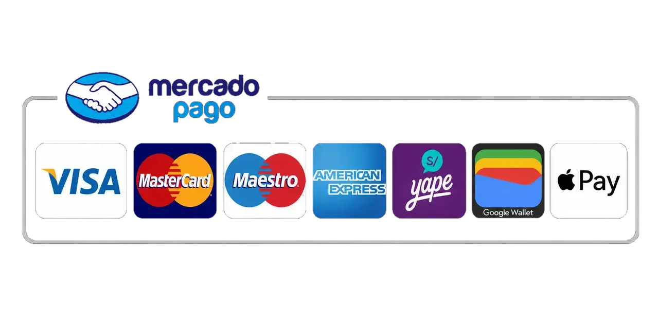 Métodos de pago aceptados